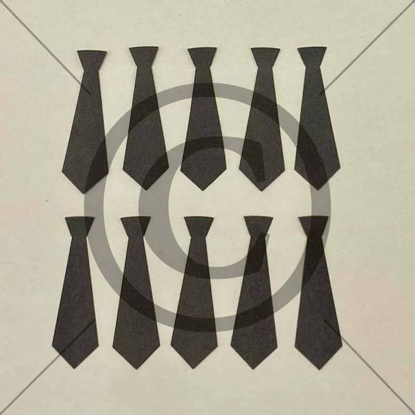 Papirdesign - Die Cuts - PD 01048 - Slips, mørk grå