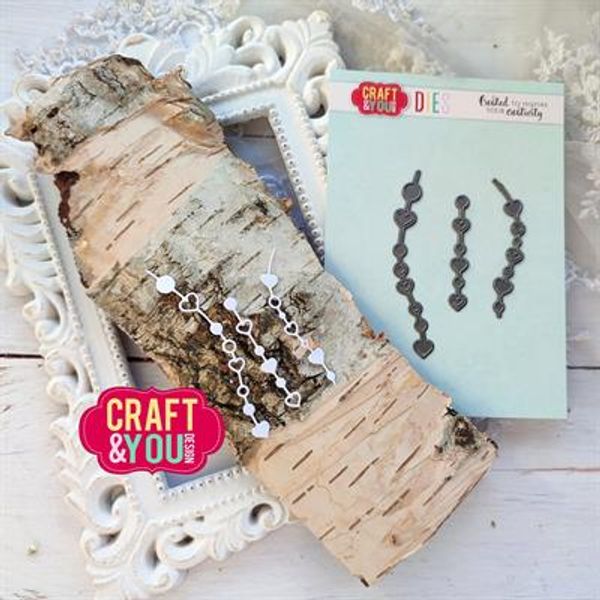 Craft & You - Dies - CW283 - Decorative Hanging Strips #1