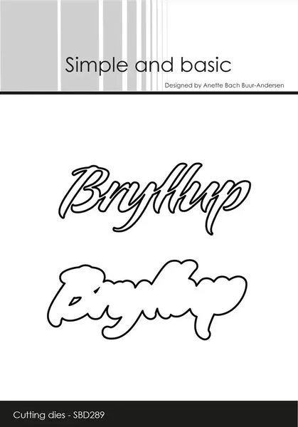 Simple and basic - Dies - SBD289 - Bryllup