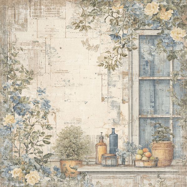 Reprint - 12x12 - RP0756 - Summer Meadow - Summer Breeze