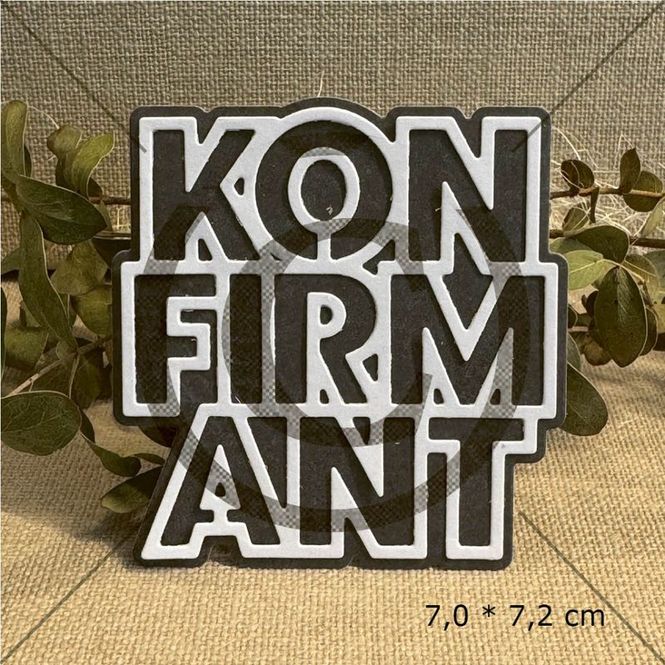 Hovedbilde Papirdesign - Dies - PD 1577 - Konfirmant 35