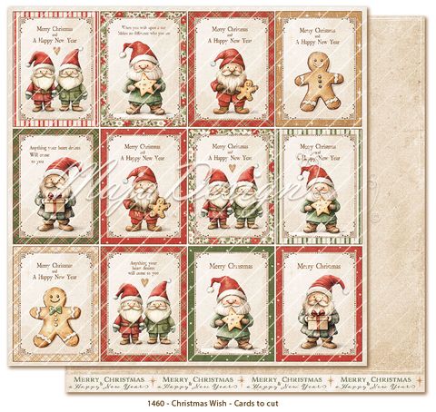 Hovedbilde Maja Design - 1460 - Christmas Wish - Cards to cut