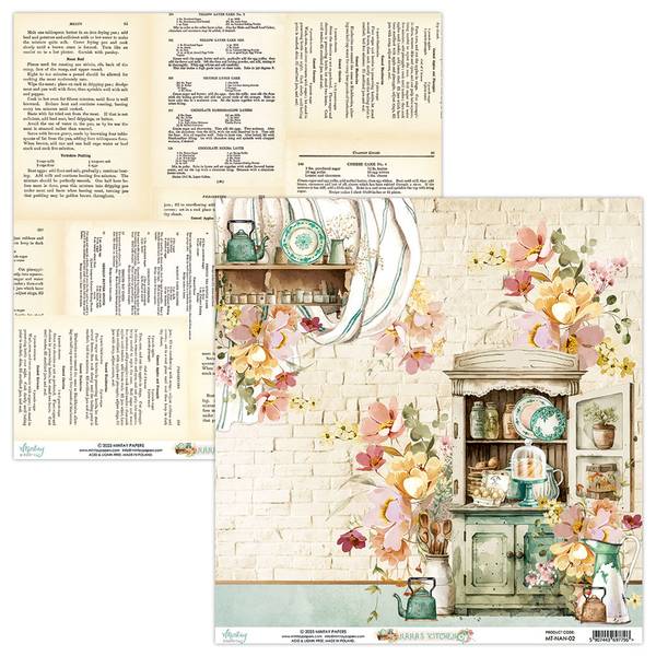 Mintay - NAN - 12x12 Paper Set - Nana's Kitchen