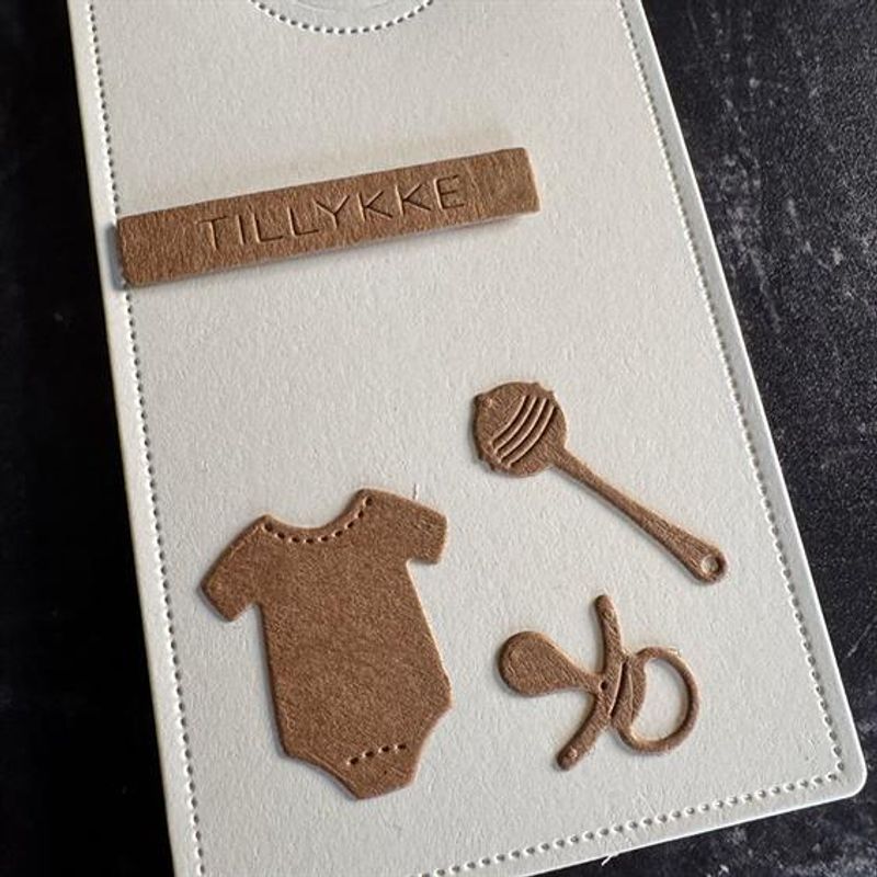 Simple and basic - Dies - SBD518 - Baby icons