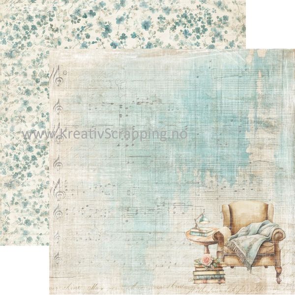 Reprint - 12x12 - RP0692 - The Bookshop - Book Corner