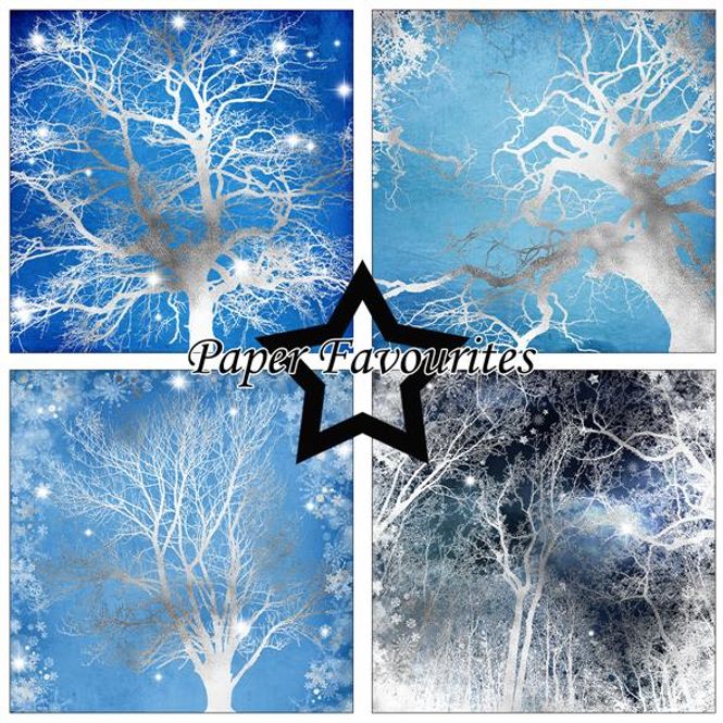 Hovedbilde Paper Favourites - 6x6 Paper Pad - PF267 - Silver Trees