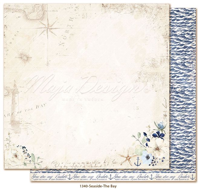 Hovedbilde Maja Design - 1364 - Seaside - 12x12 Paper Pack - inkl monochromes