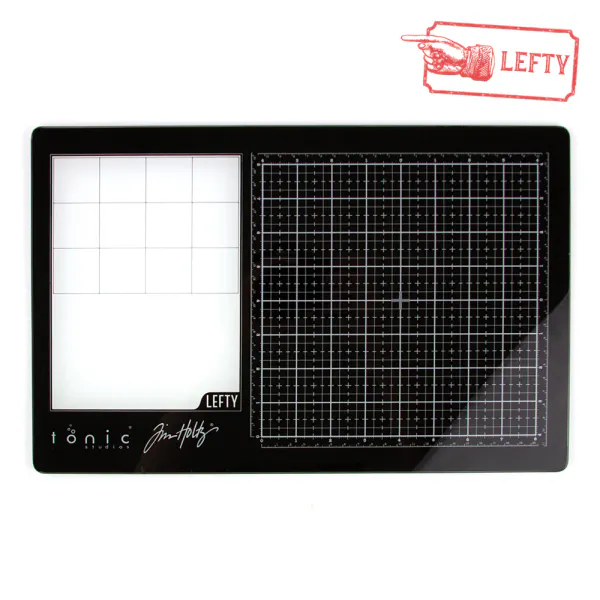 Tim Holtz - 2632E - Travel Glass Mat - 10.25x15.7