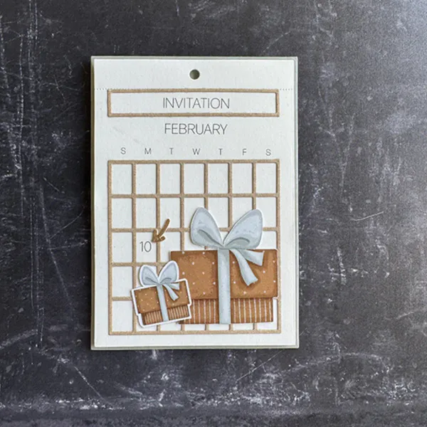 Simple and basic - Dies - SBD494 - Calender for everything