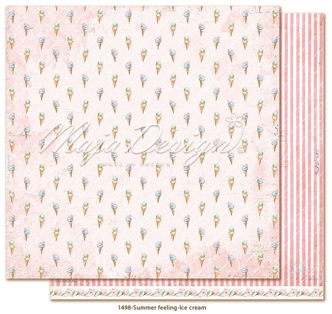 Hovedbilde Maja Design - 1508 - Summer Feeling - 12x12 Paper Pack - inkl monochromes