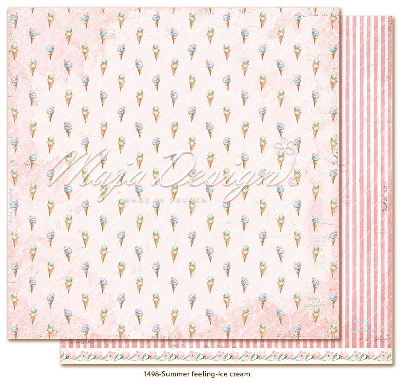 Maja Design - 1508 - Summer Feeling - 12x12 Paper Pack - inkl monochromes