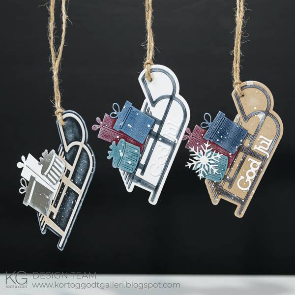 Kort & Godt - Die 321 - Kjelke med skygge