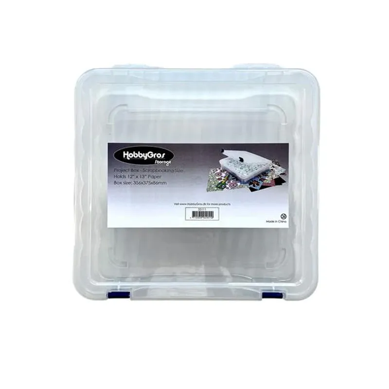 HobbyGros - Storage - Plastic Project Box - Scrapbooking size